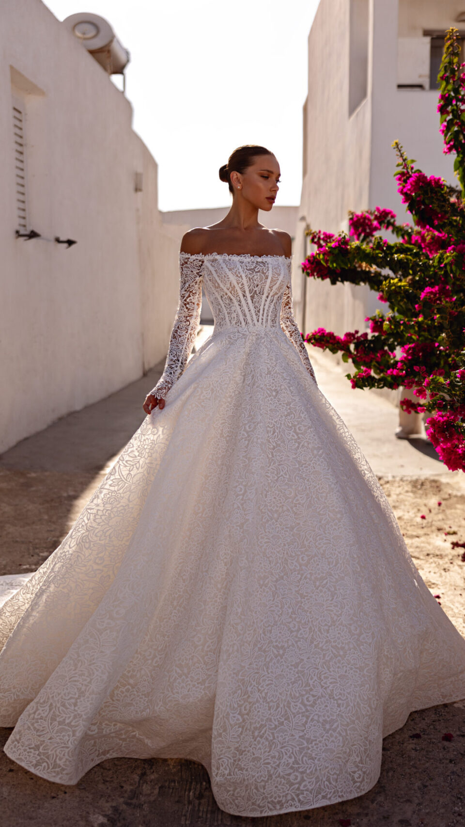 MASHA – Robe de mariée trapèze