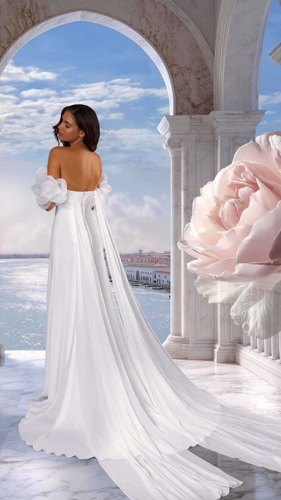 Ferel - Robe de mariée Pronuptia Collection 2027 dos