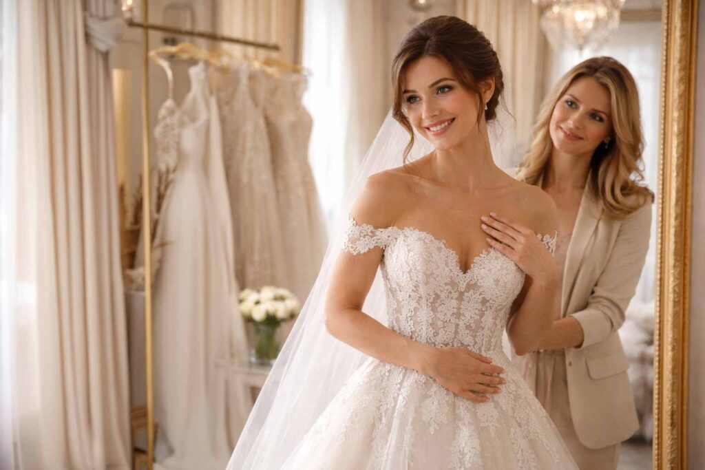 quand essayer robe de mariée