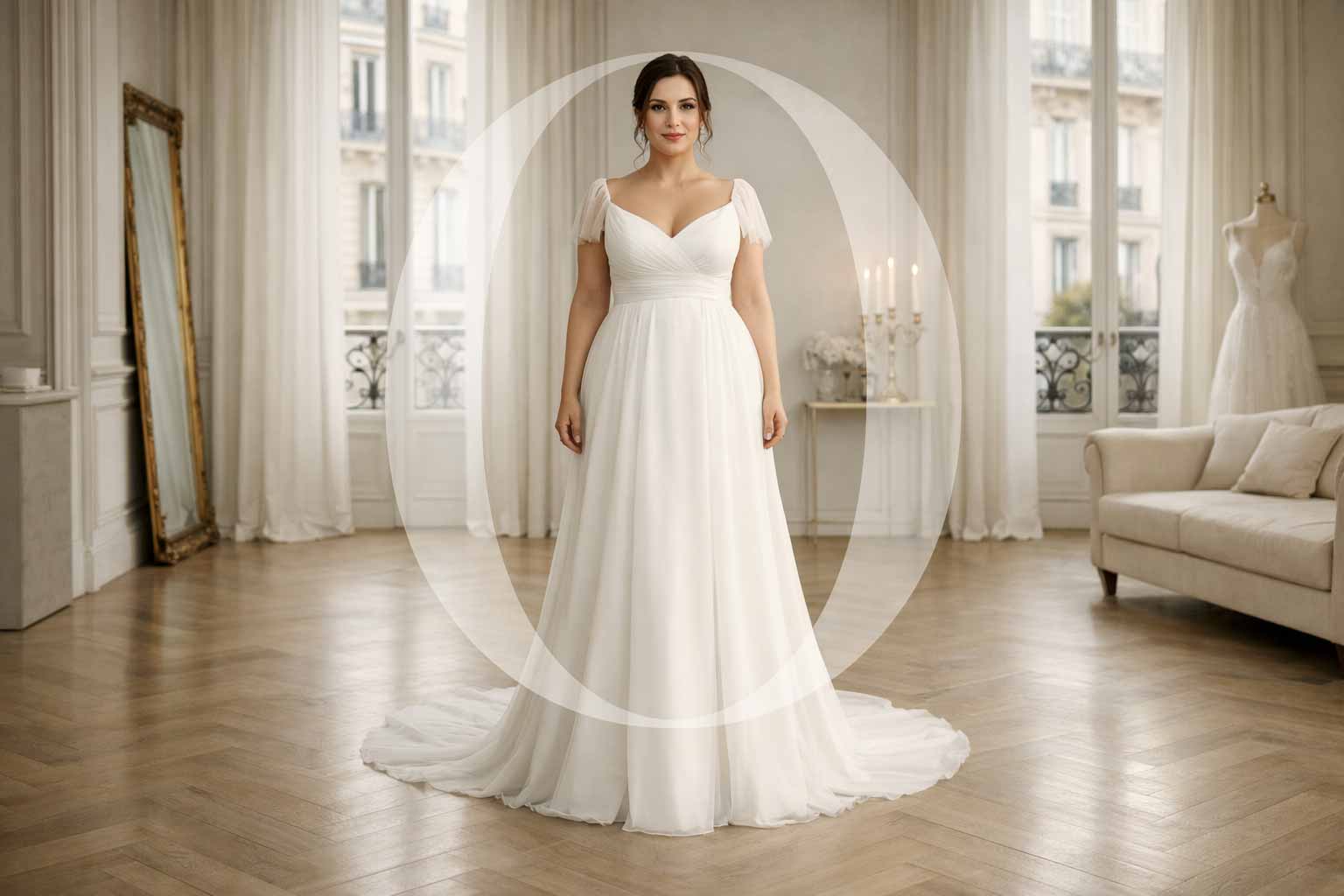 robe de mariée pour morpho en O