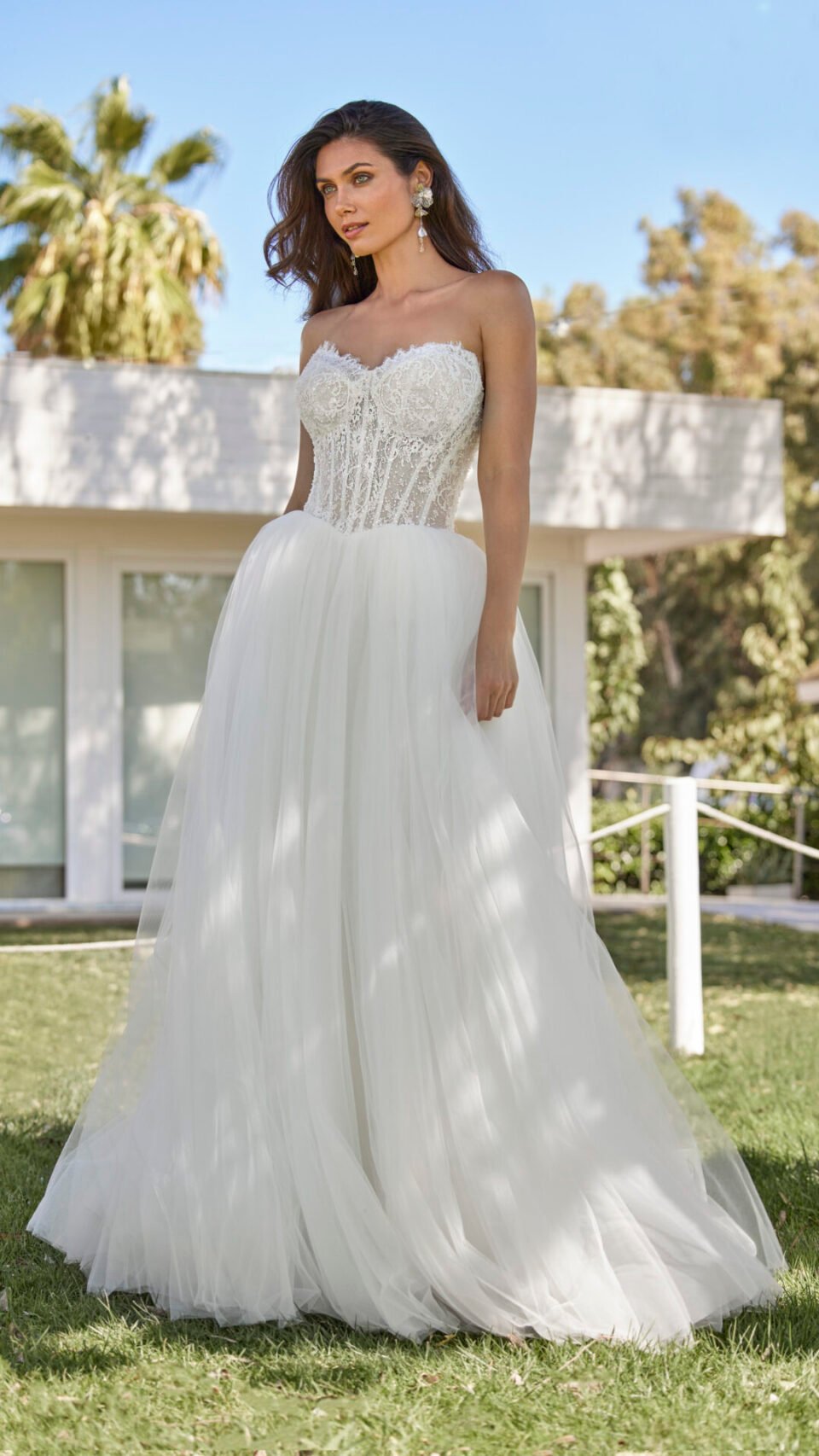 Claudia – Robe de mariée princesse bustier